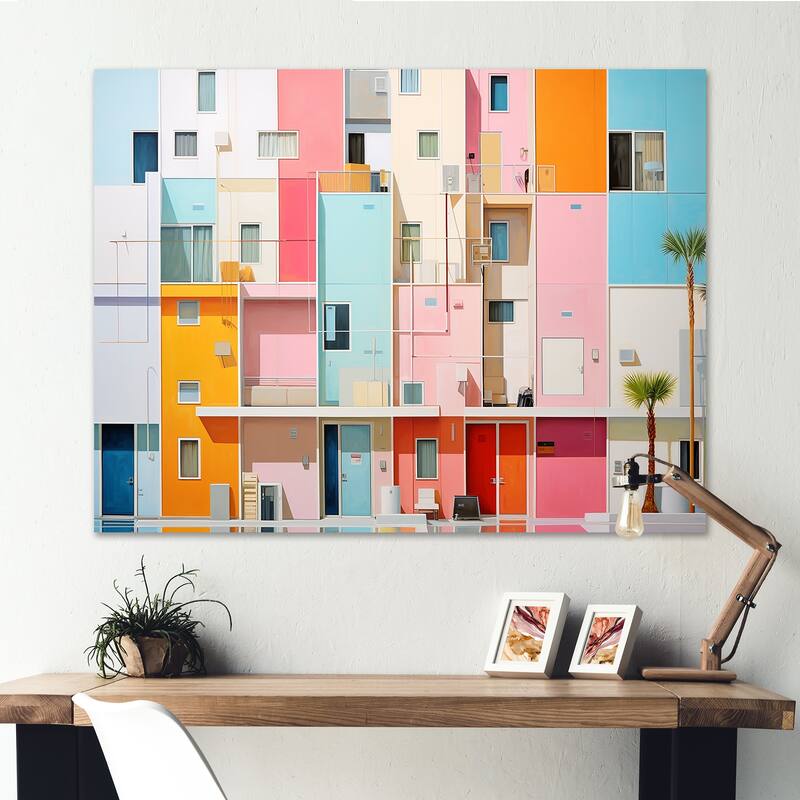 Designart "Minimalism Hotels Lodges I" Hotels & Lodges Wall Art Bed Bath & Beyond 39962887